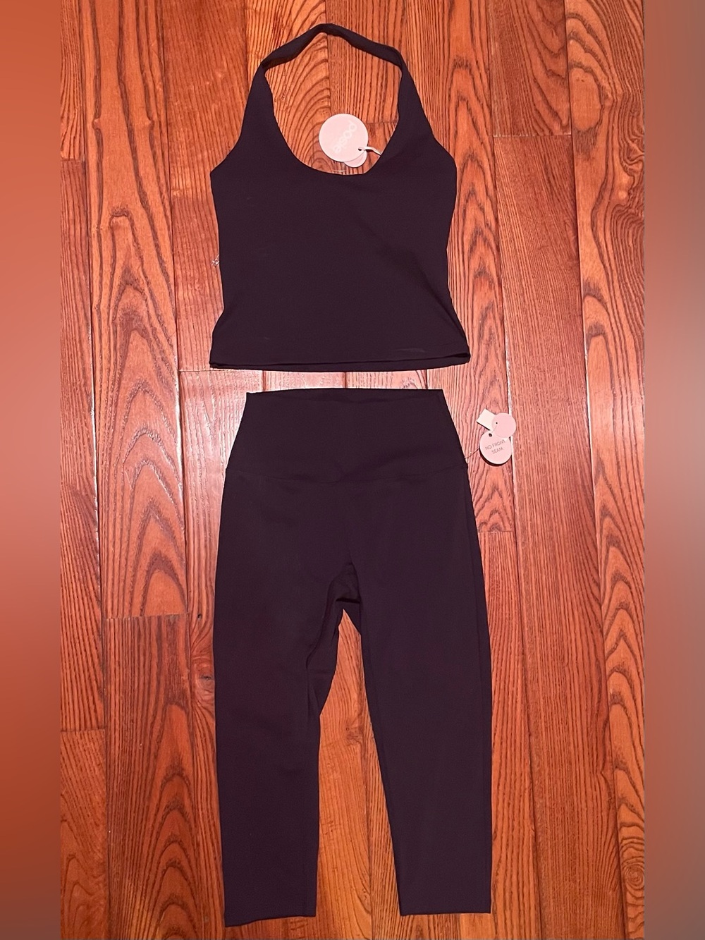Posie Halter Top and Leggings Set